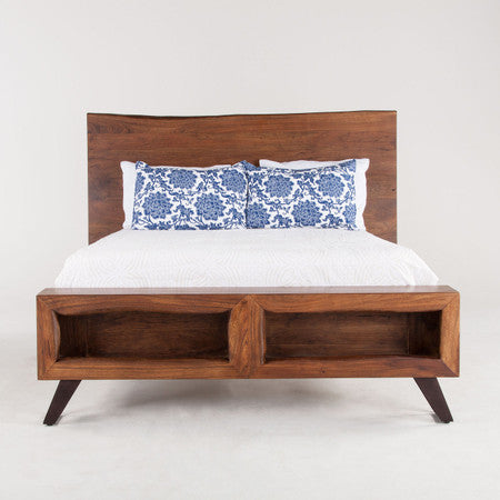 Brooklyn Loft Solid Wood King Platform Bed