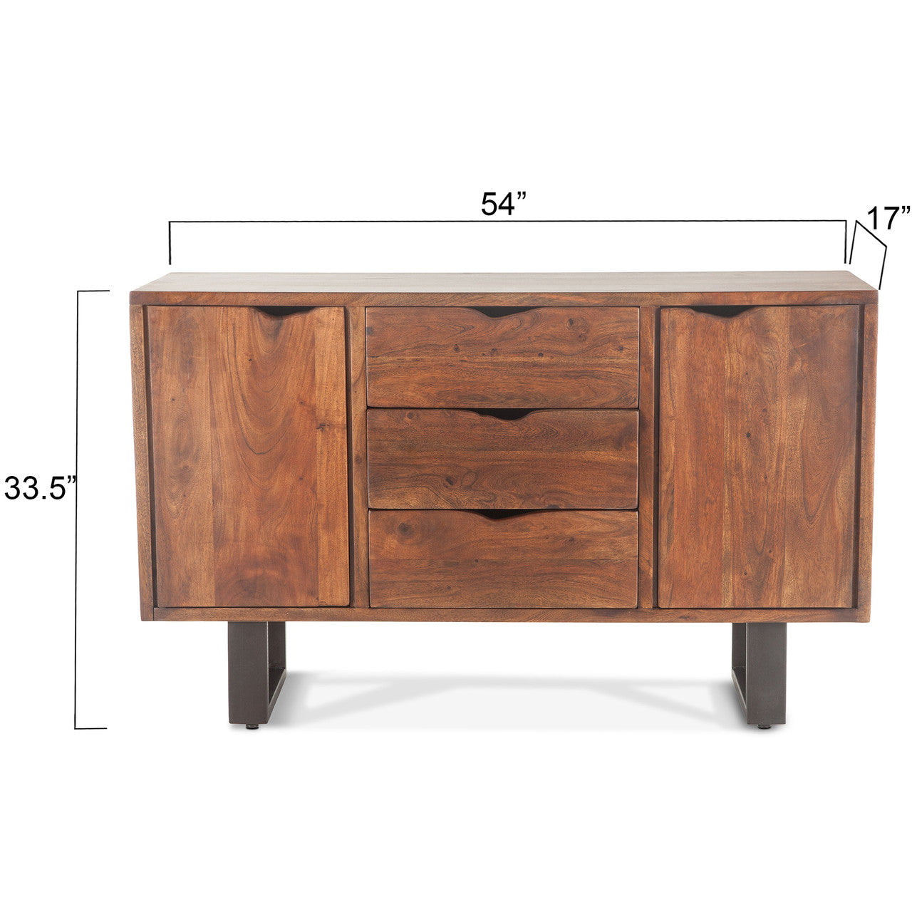 Loft 54" Sideboard in Walnut
