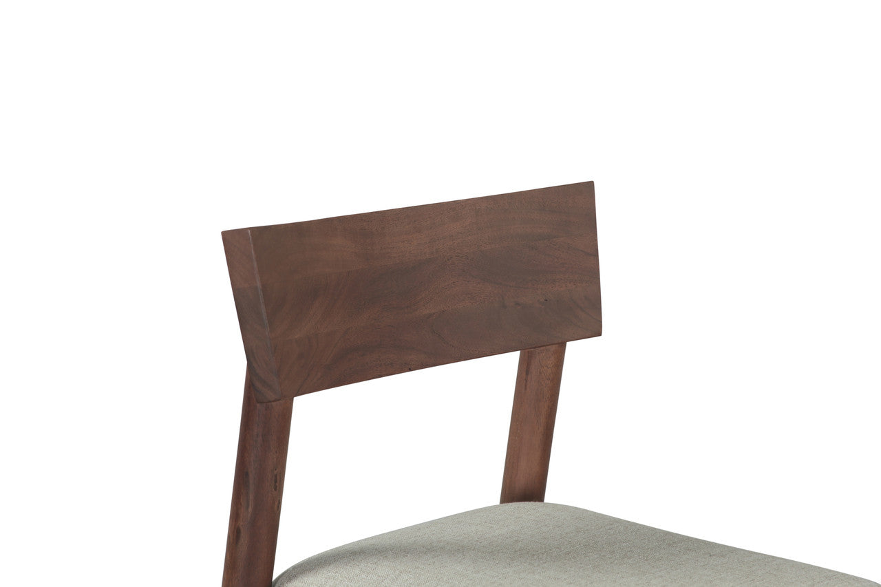 Lenox 18" Upholstered Counter Chair in Walnut