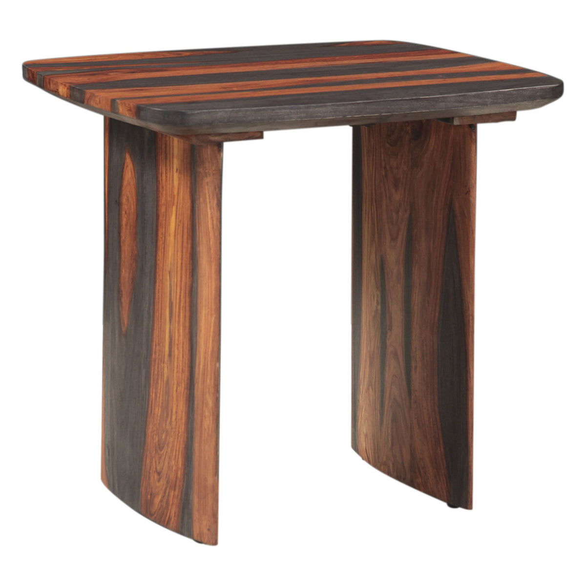 Meridian 26" Side Table in Capri Sheesham - image 4
