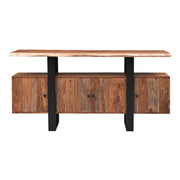 Miles 63" Media Cabinet in Brownstone