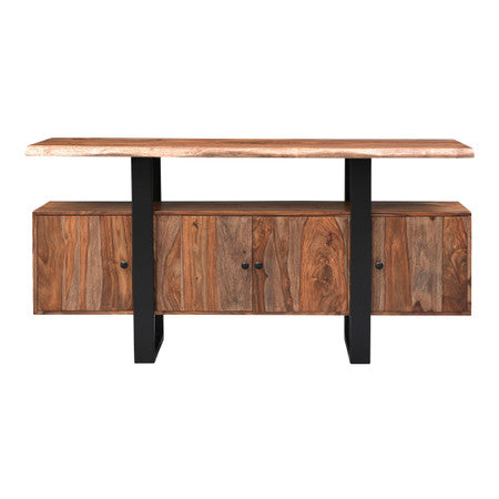 Miles 63" Media Cabinet in Brownstone