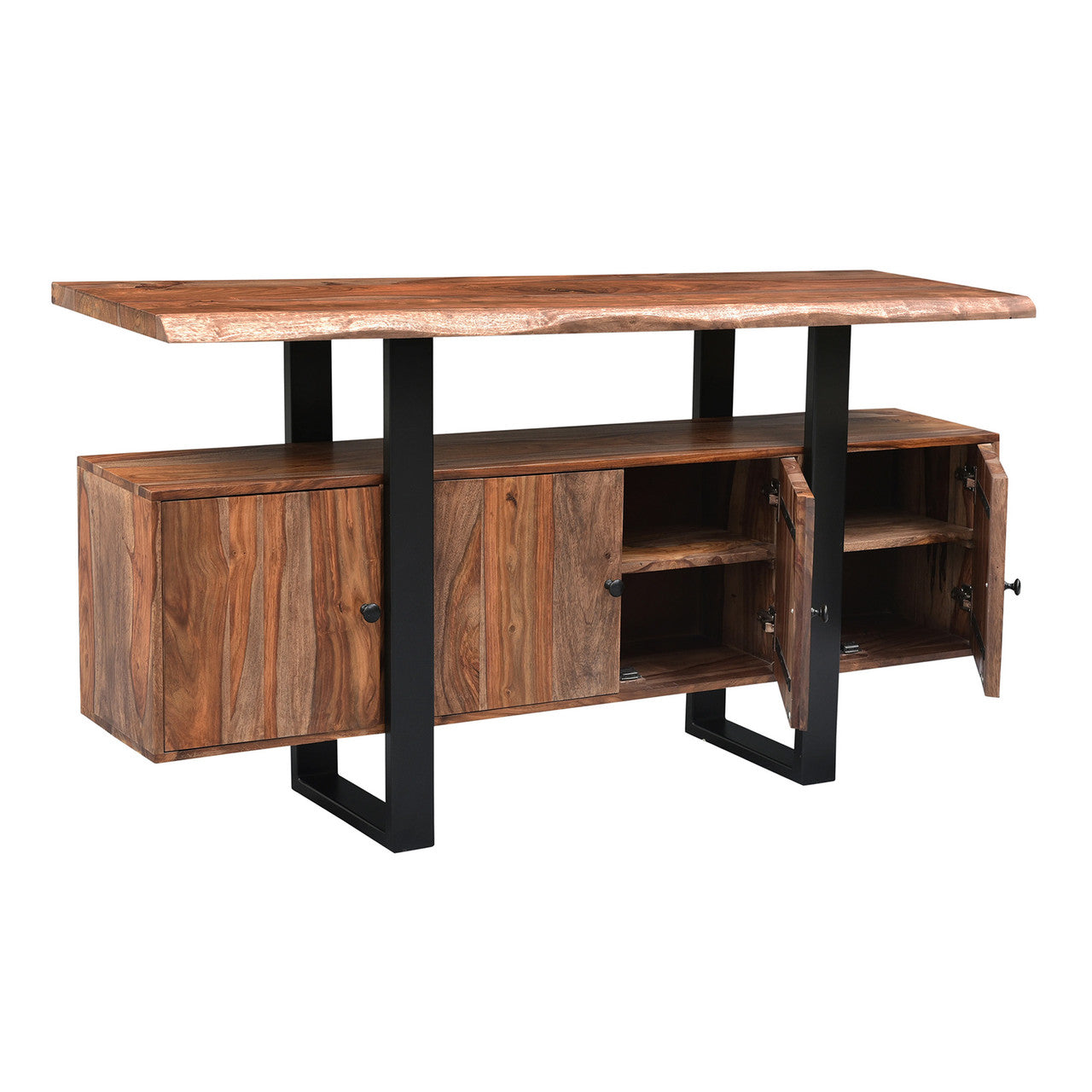 Miles 63" Media Cabinet in Brownstone
