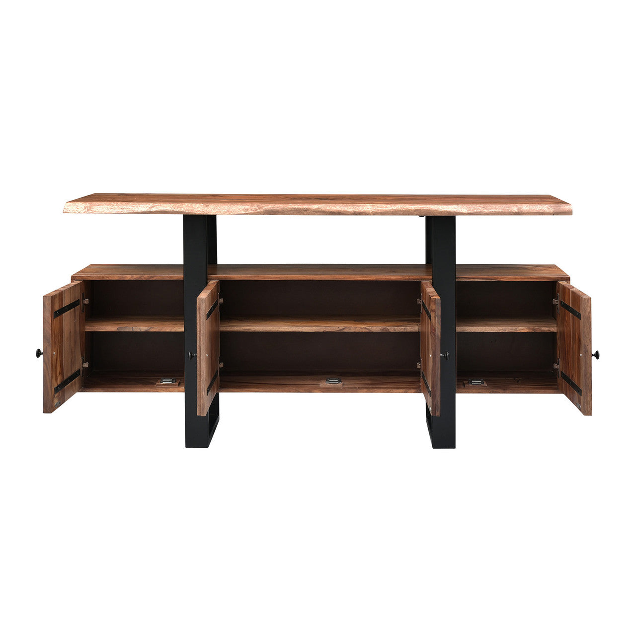 Miles 63" Media Cabinet in Brownstone