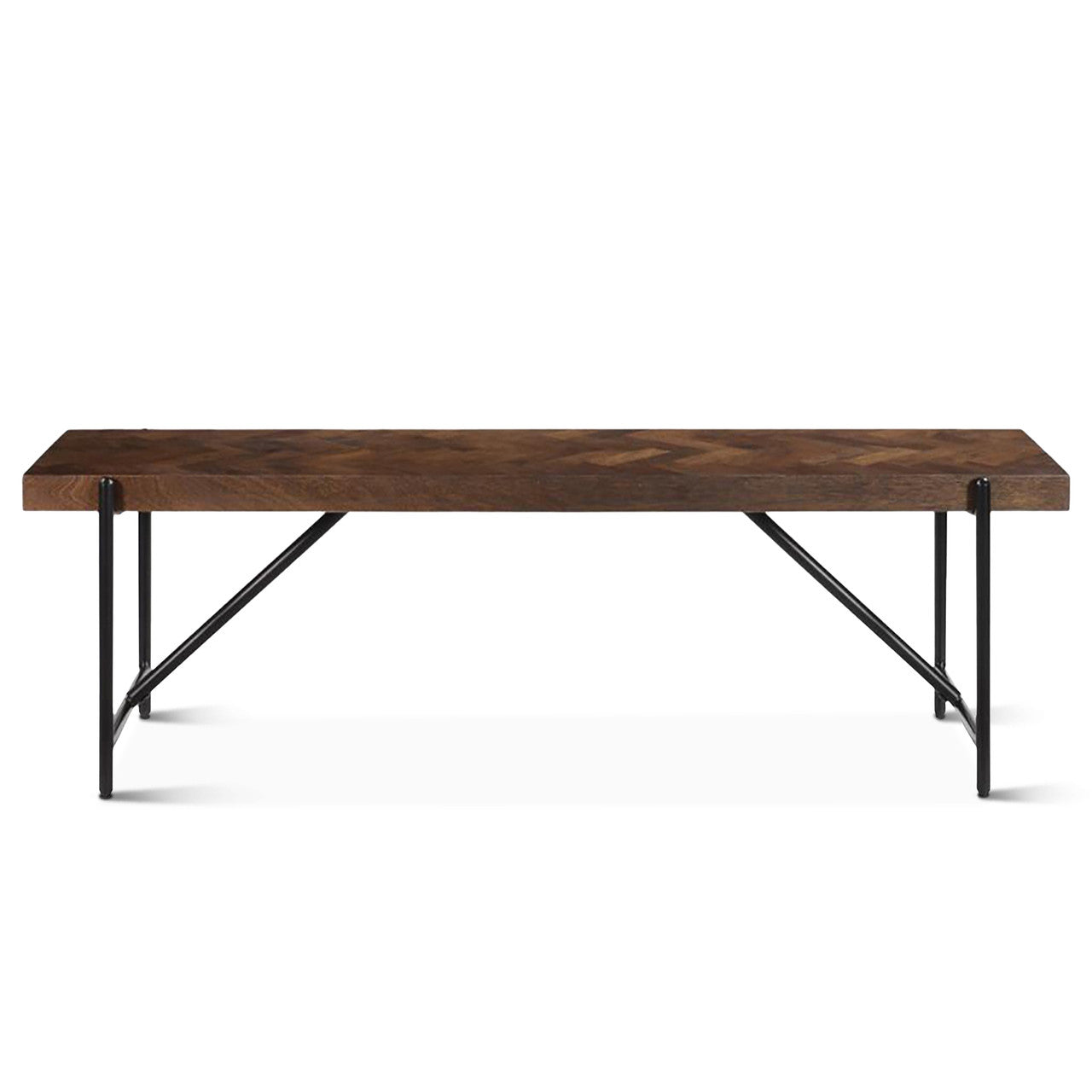 Madrid 68" Bench Dark Brown