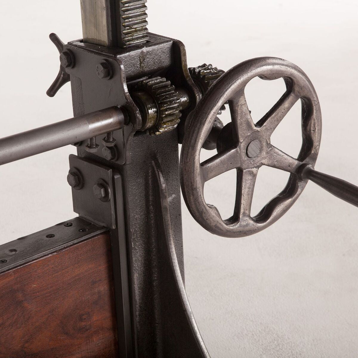crank dining table base