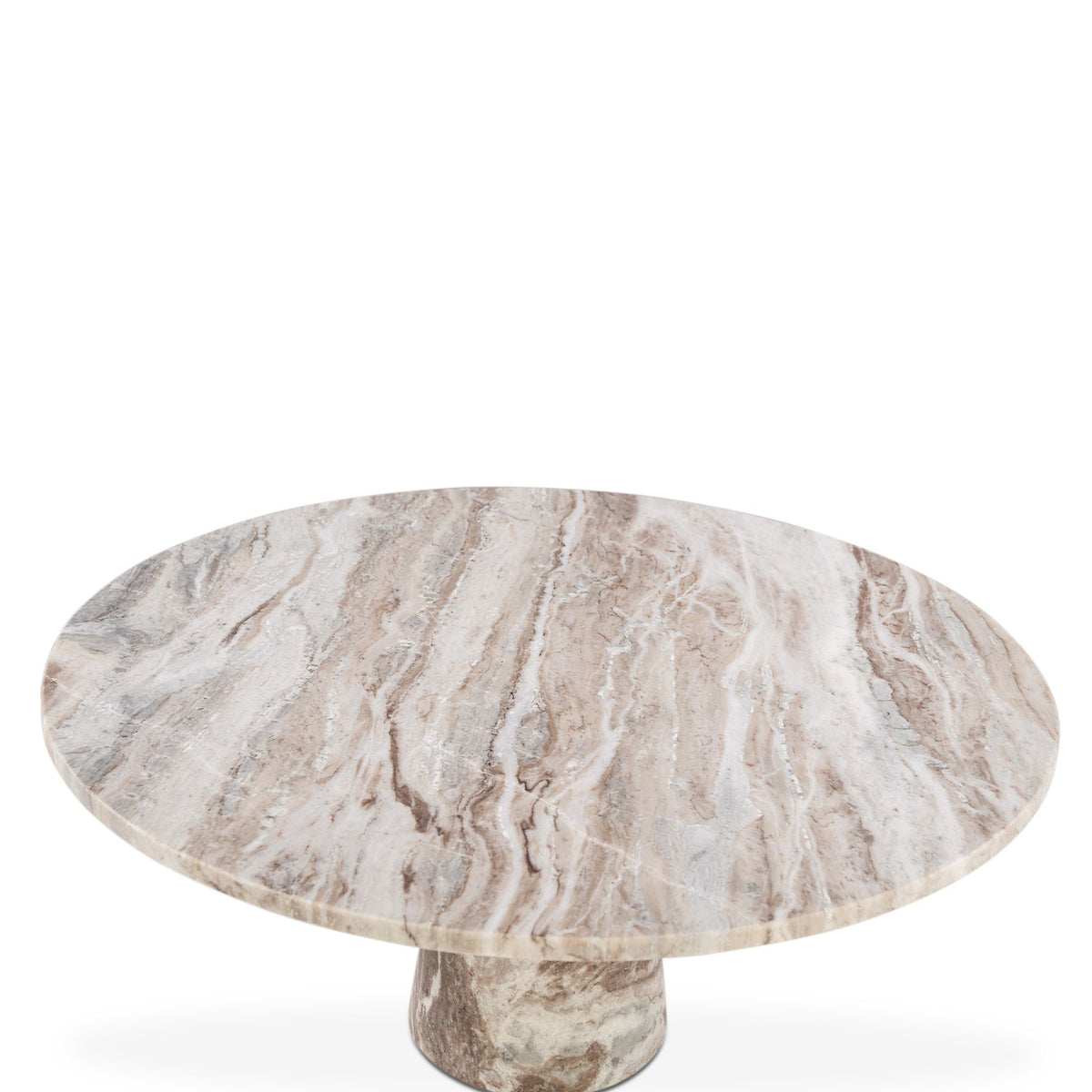 Nile 38" Coffee Table in Brown Toronto Marble - image 4