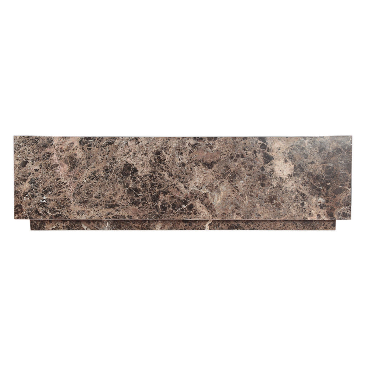 Nile 50" Coffee Table in Dark Emperador Marble - image 4