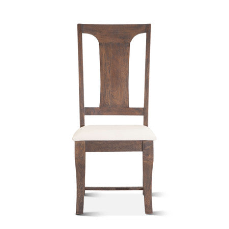 Nimes 18" Upholstered Dining Chair in Weathered Mango