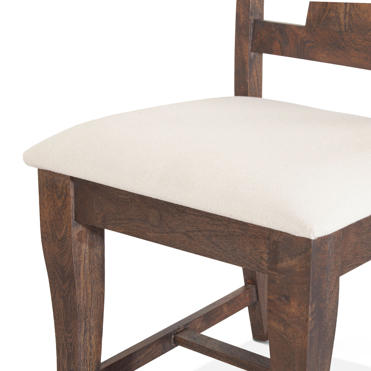 Nimes 18" Upholstered Dining Chair in Weathered Mango