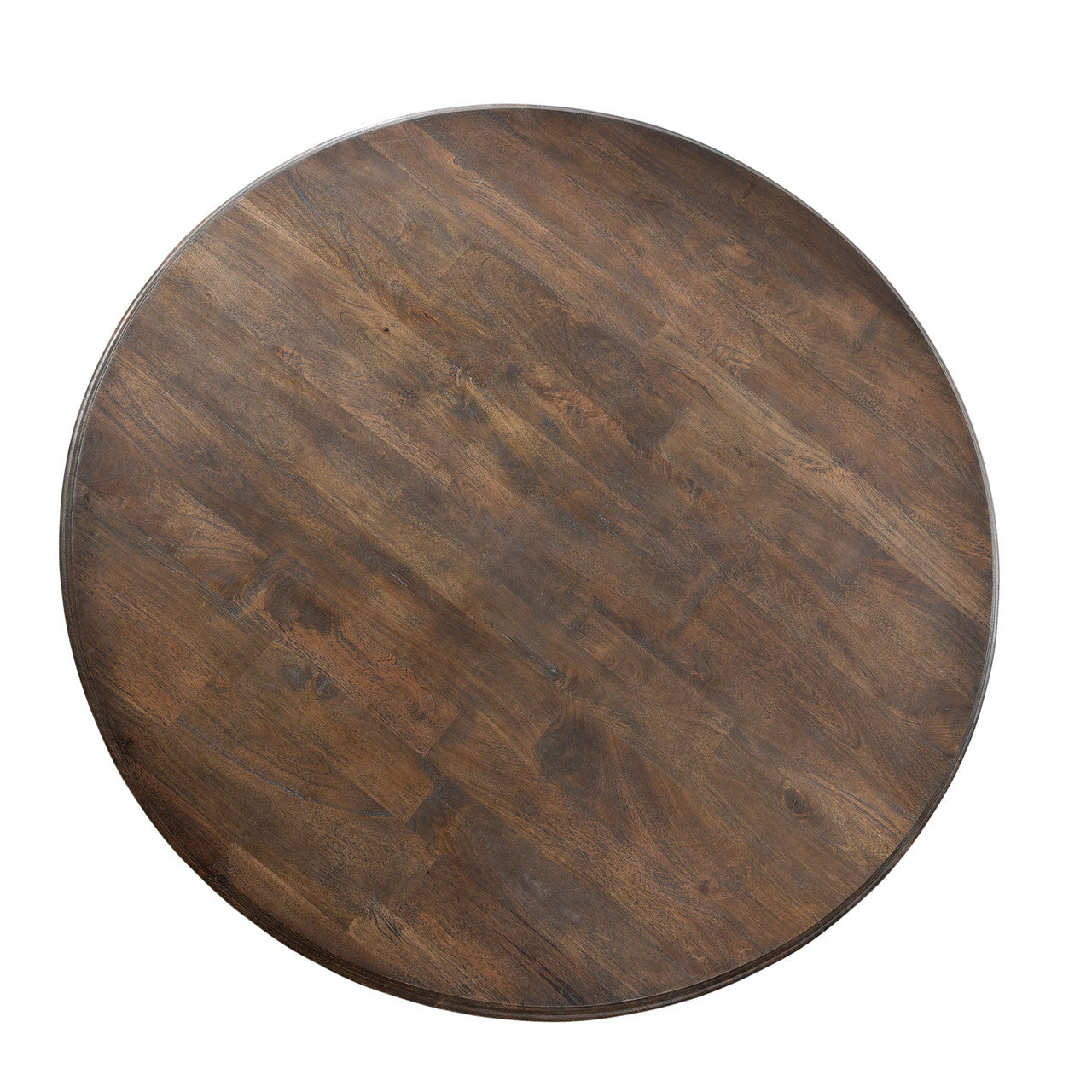 Nimes 48" Round Dining Table in Weathered Mango
