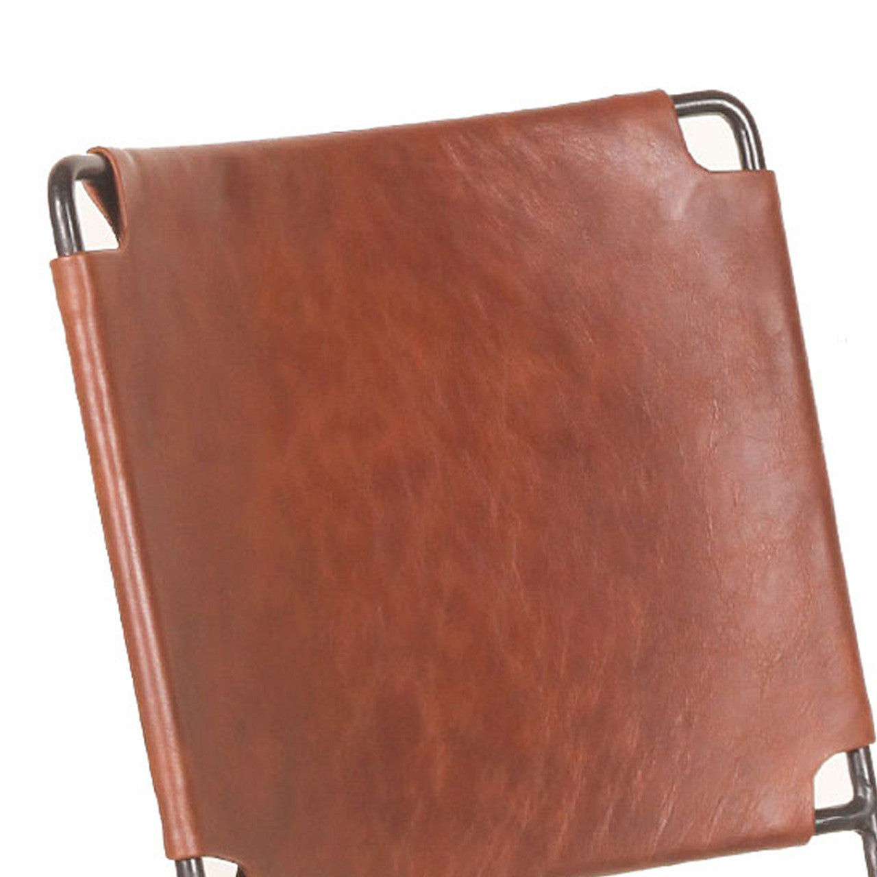 New York 17" Bar Chair in Tobacco Leather