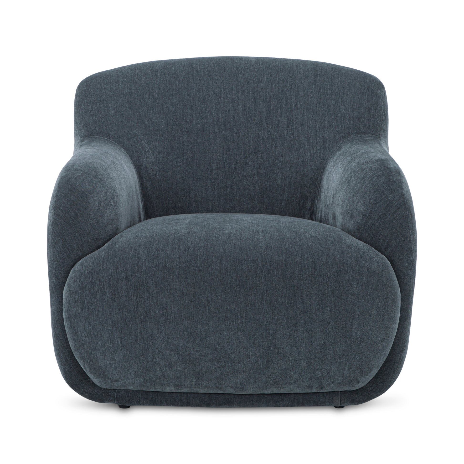 Stevie Lounge Chair Slate Blue by Moe's Home Collection