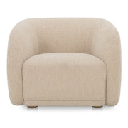 Faye Accent Chair Beige Boucle by Moe's Home Collection