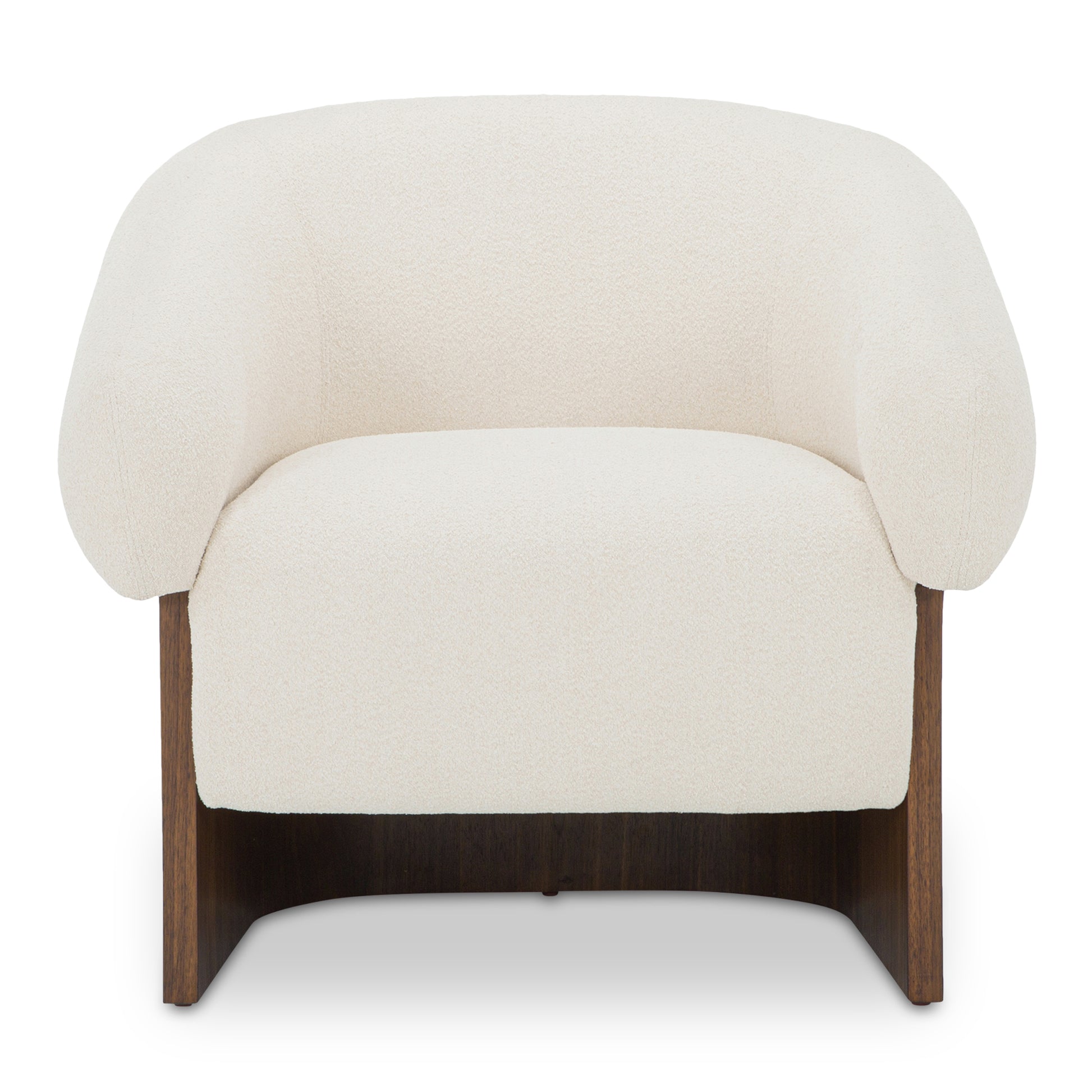 Otto Accent Chair Flecked Cream by Moe's Home Collection