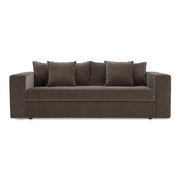 Kiran Sleeper Sofa Warm Charcoal by Moe's Home Collection