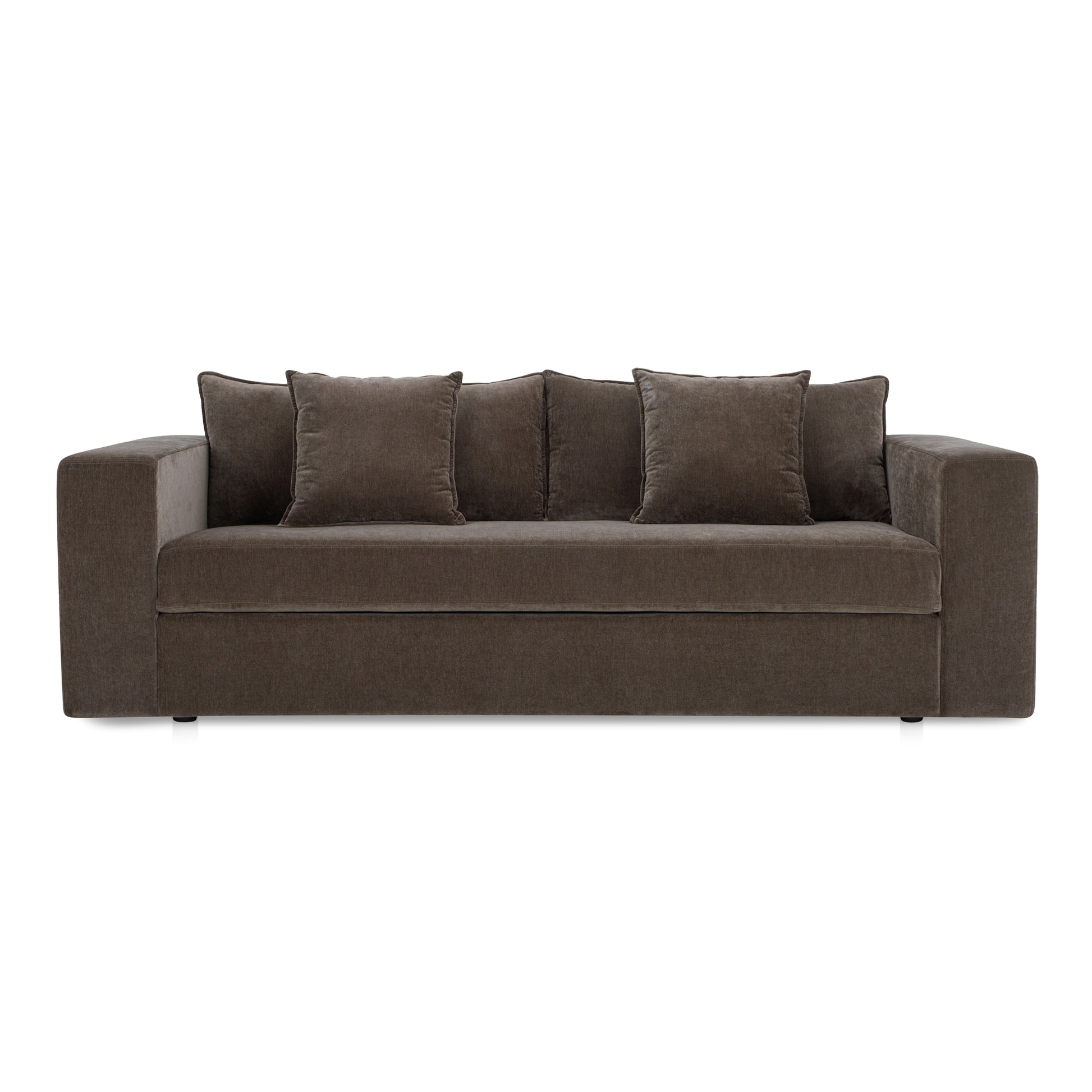 Kiran Sleeper Sofa Warm Charcoal by Moe's Home Collection