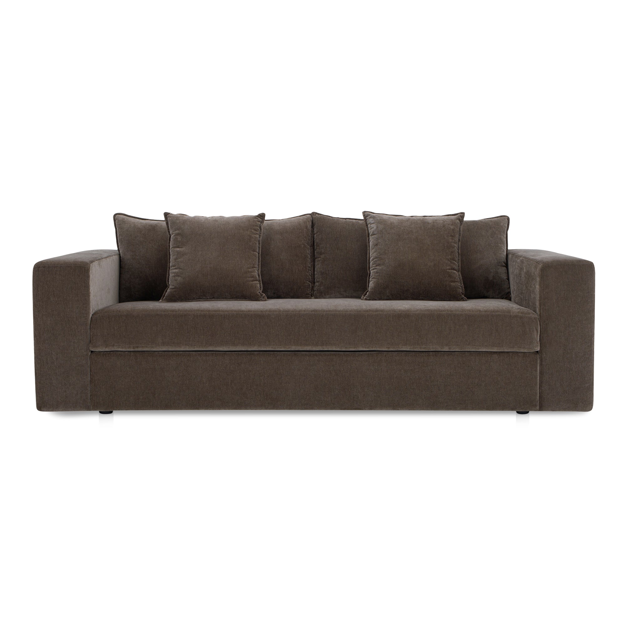 Kiran Sleeper Sofa Warm Charcoal by Moe's Home Collection