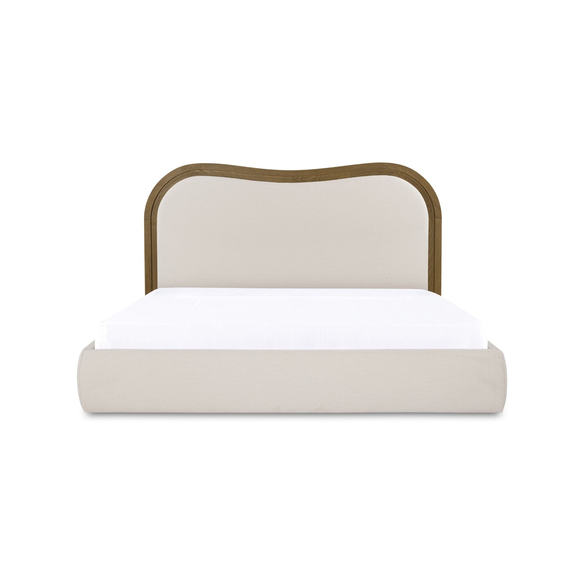 Camilla King Bed Oat by Moe's Home Collection