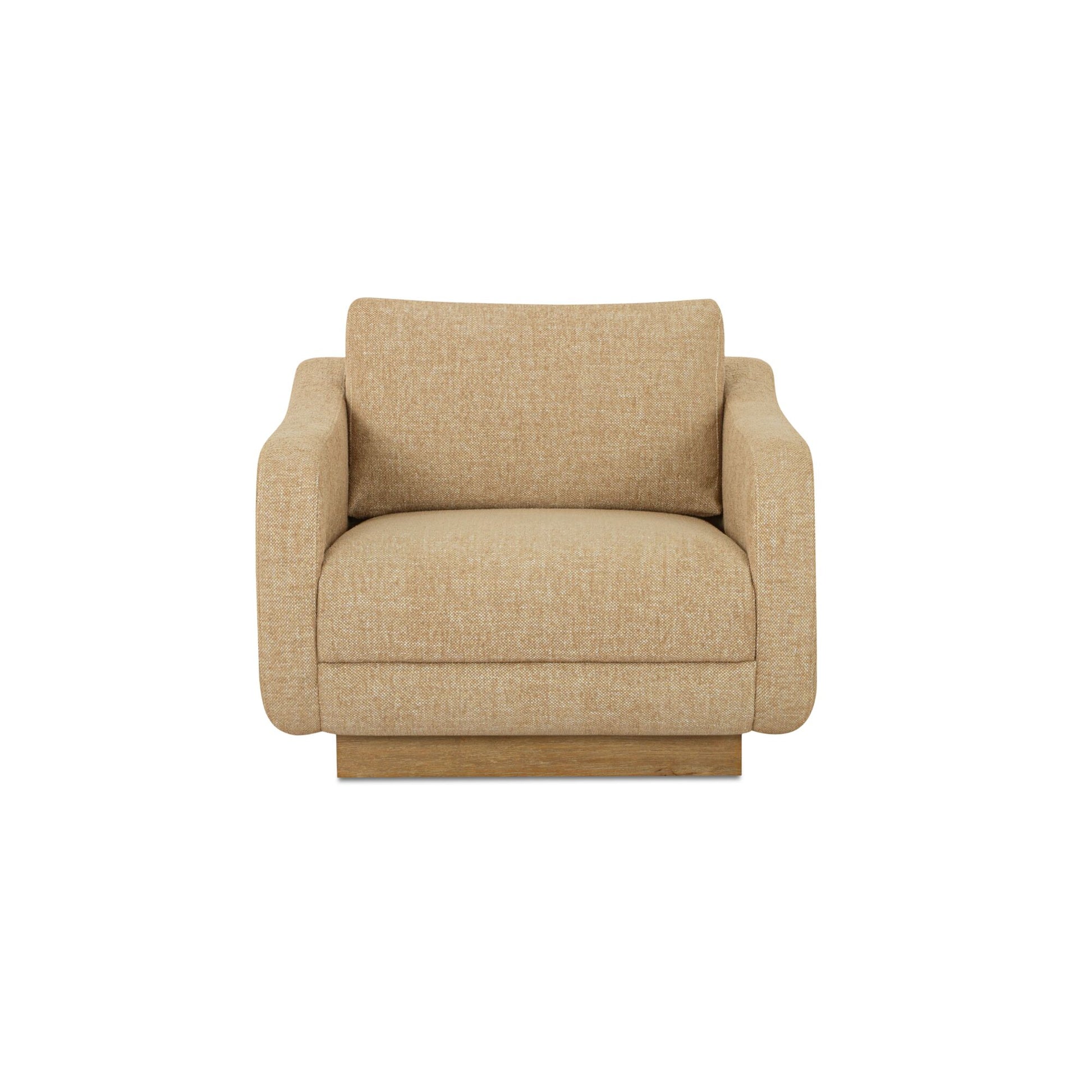 Keane Lounge Chair Ochre by Moe's Home Collection