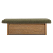 Gemma Storage Bench Dark Green by Moe's Home Collection