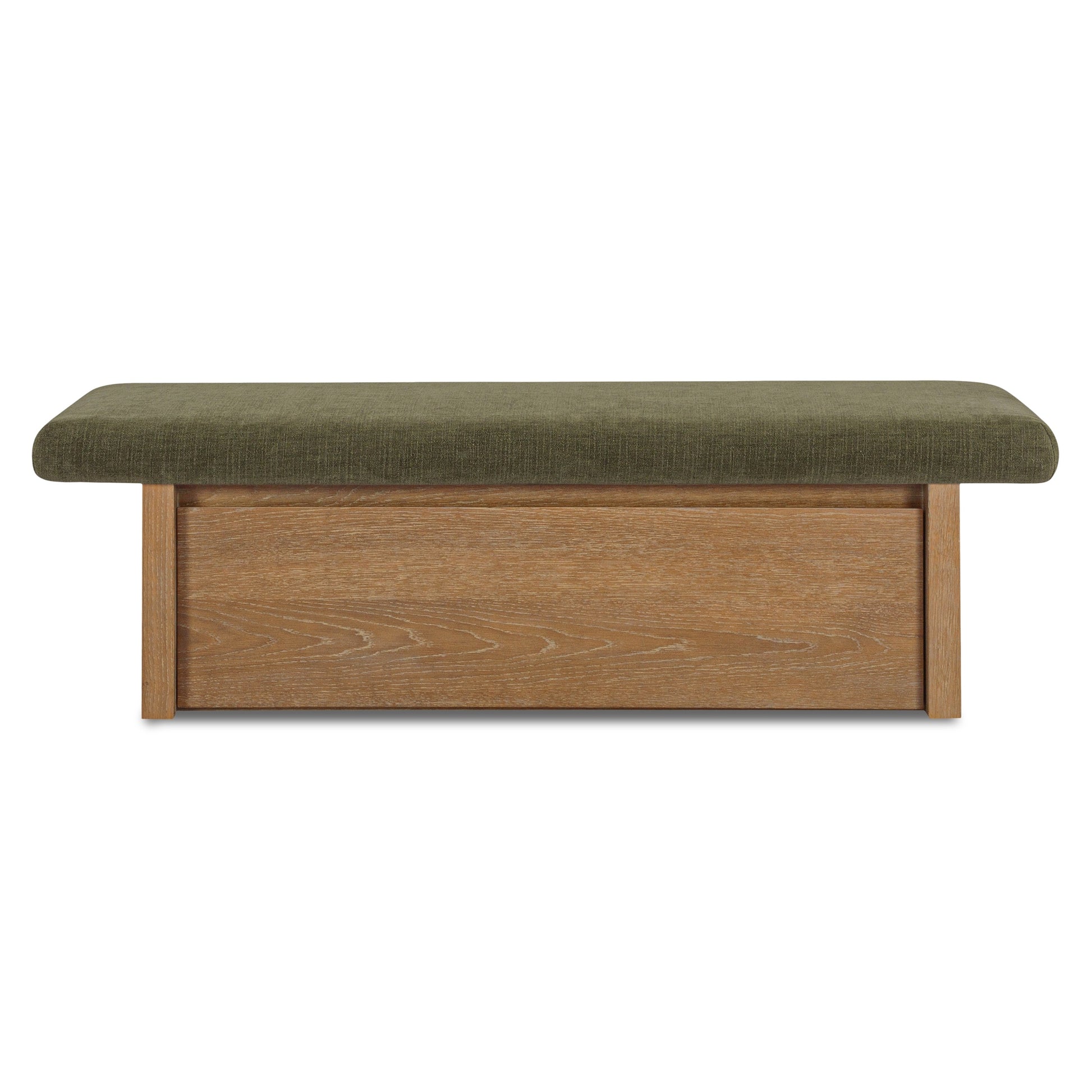 Gemma Storage Bench Dark Green by Moe's Home Collection