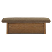 Gemma Storage Bench Taupe by Moe's Home Collection