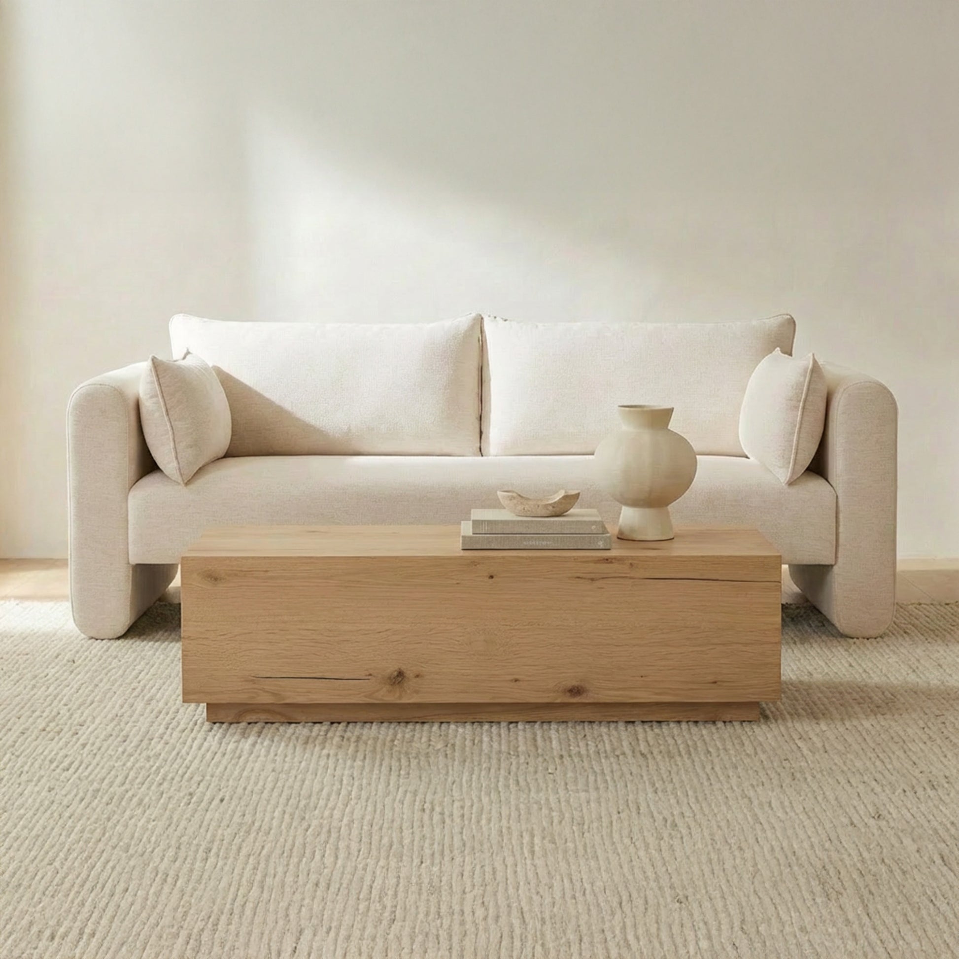 Moore Sofa Oat by Moe's Home Collection - view 2