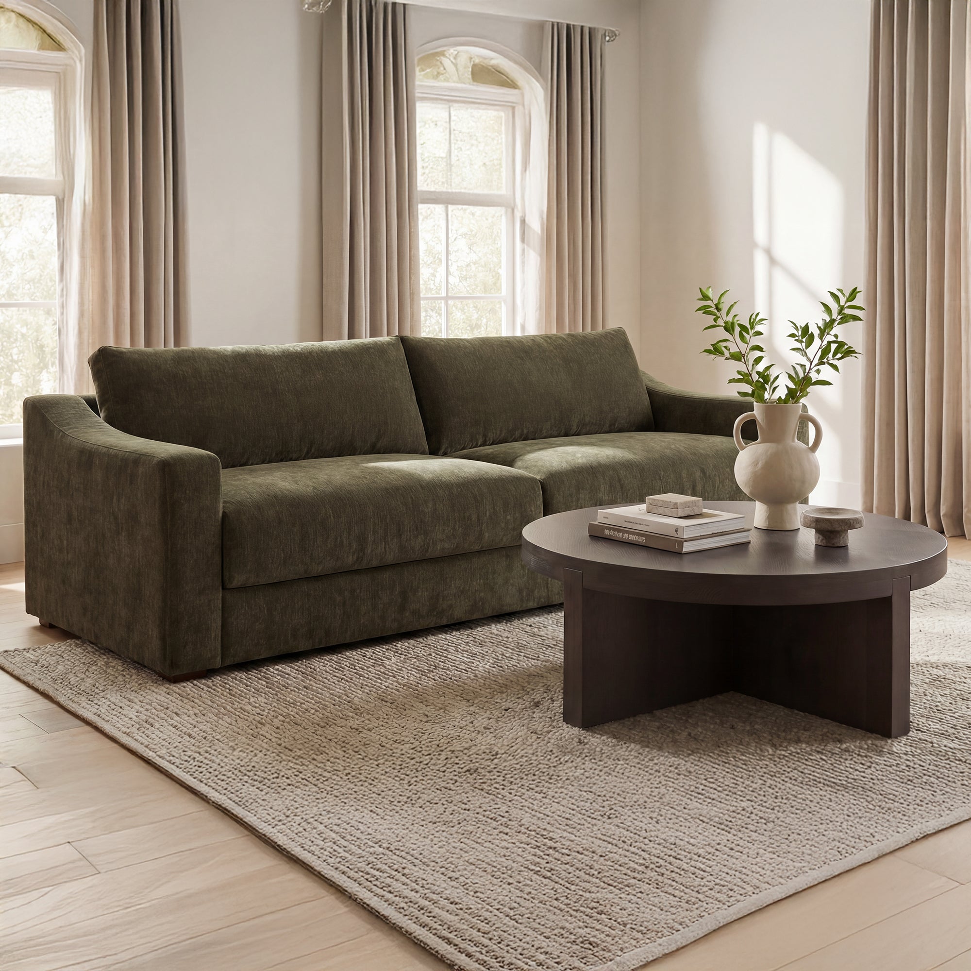 Farrow Sofa Cedar Green by Moe's Home Collection - view 3
