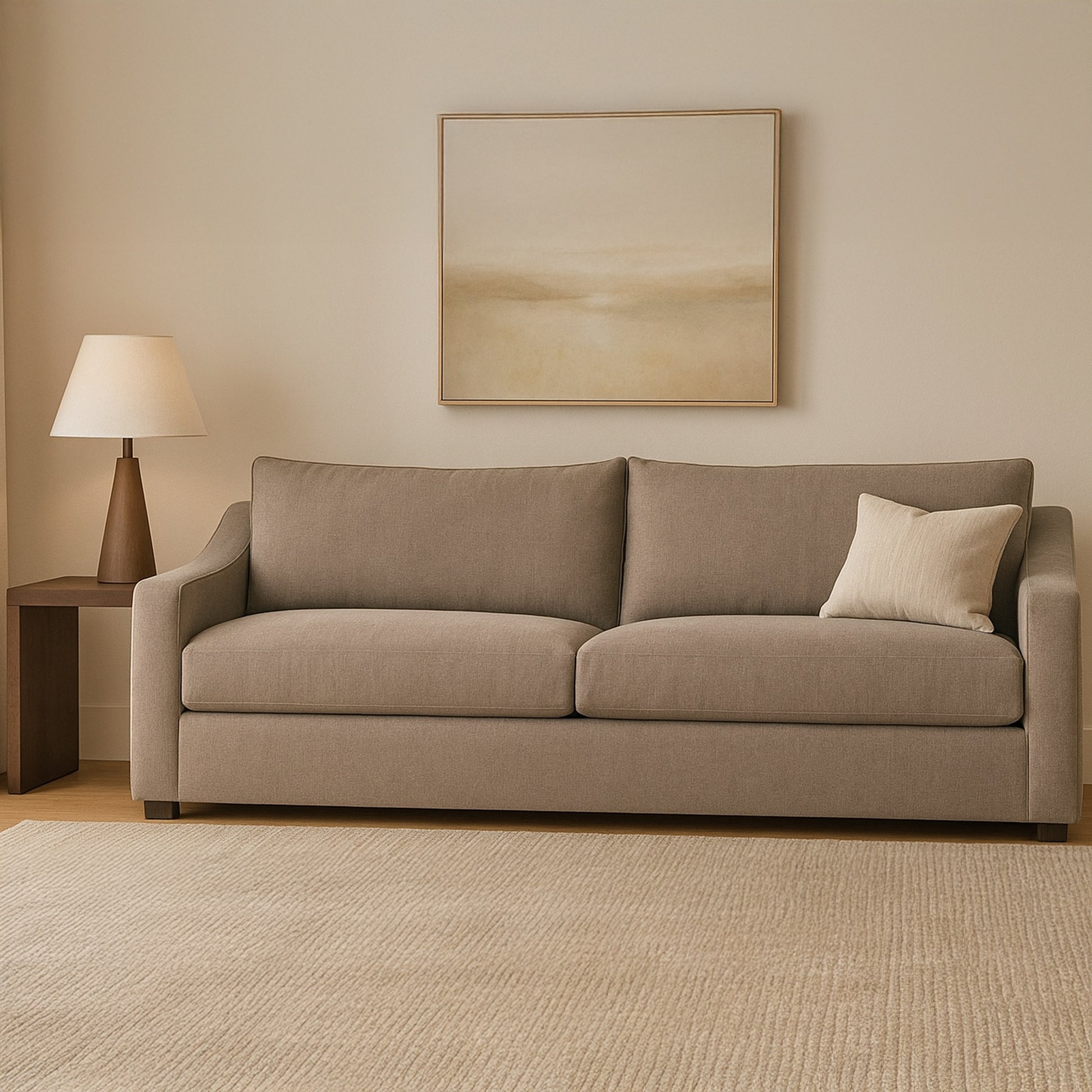 Farrow Sofa Taupe by Moe's Home Collection - view 2