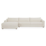 Farrow Sectional Flecked Oat Left by Moe's Home Collection