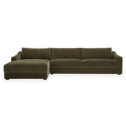 Farrow Sectional Cedar Green Left by Moe's Home Collection