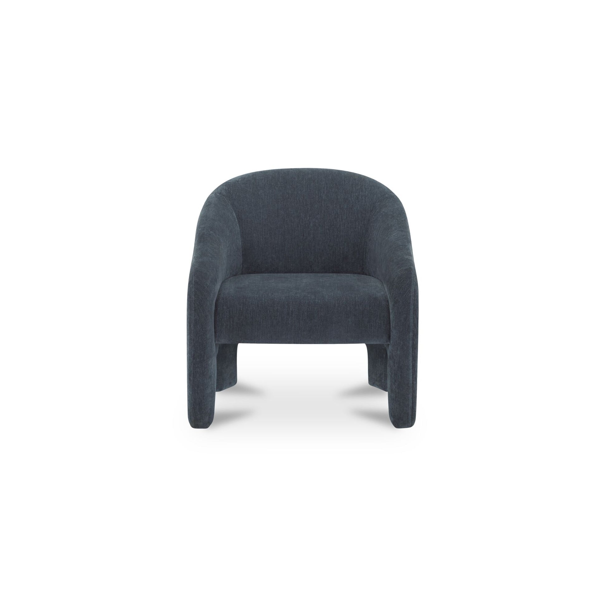 Tuva Accent Chair Slate Blue by Moe's Home Collection