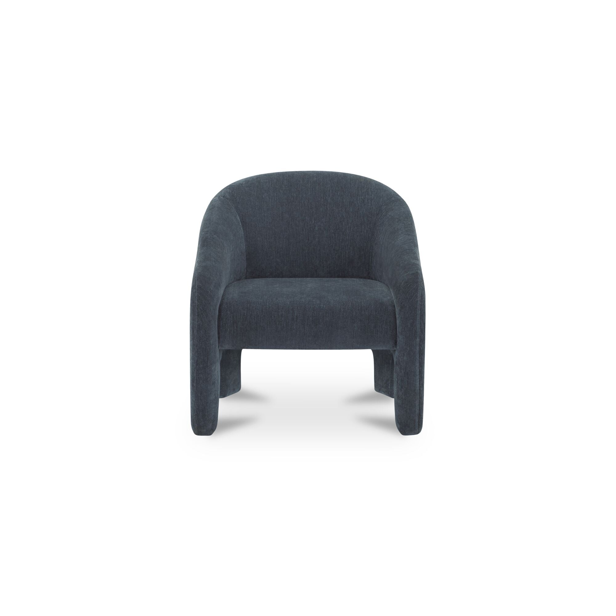 Tuva Accent Chair Slate Blue by Moe's Home Collection