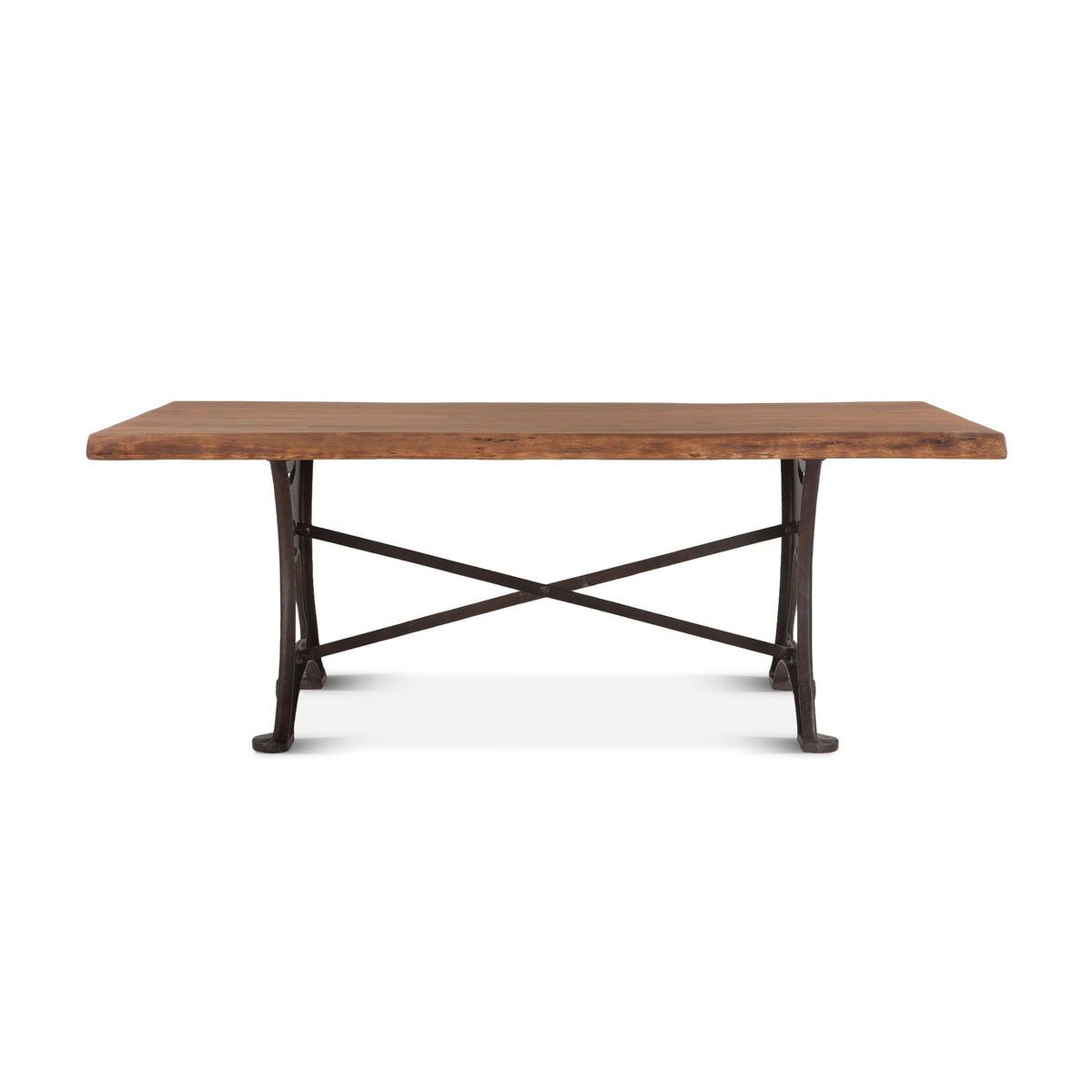 Organic Forge 80" Dining Table in Raw Walnut - manufacturer view 2