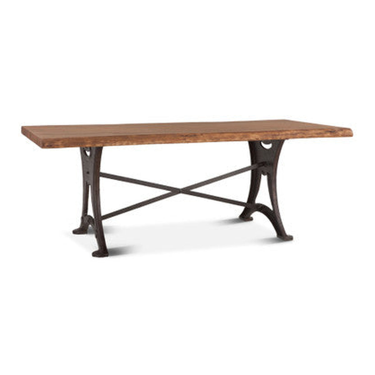Organic Forge 80" Dining Table in Raw Walnut
