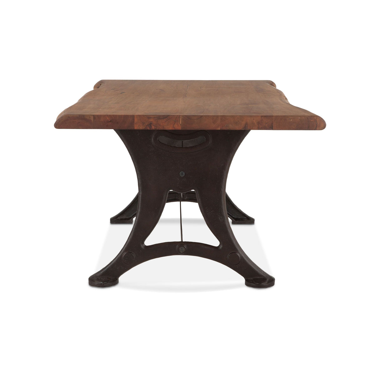 Organic Forge 80" Dining Table in Raw Walnut - manufacturer view 4