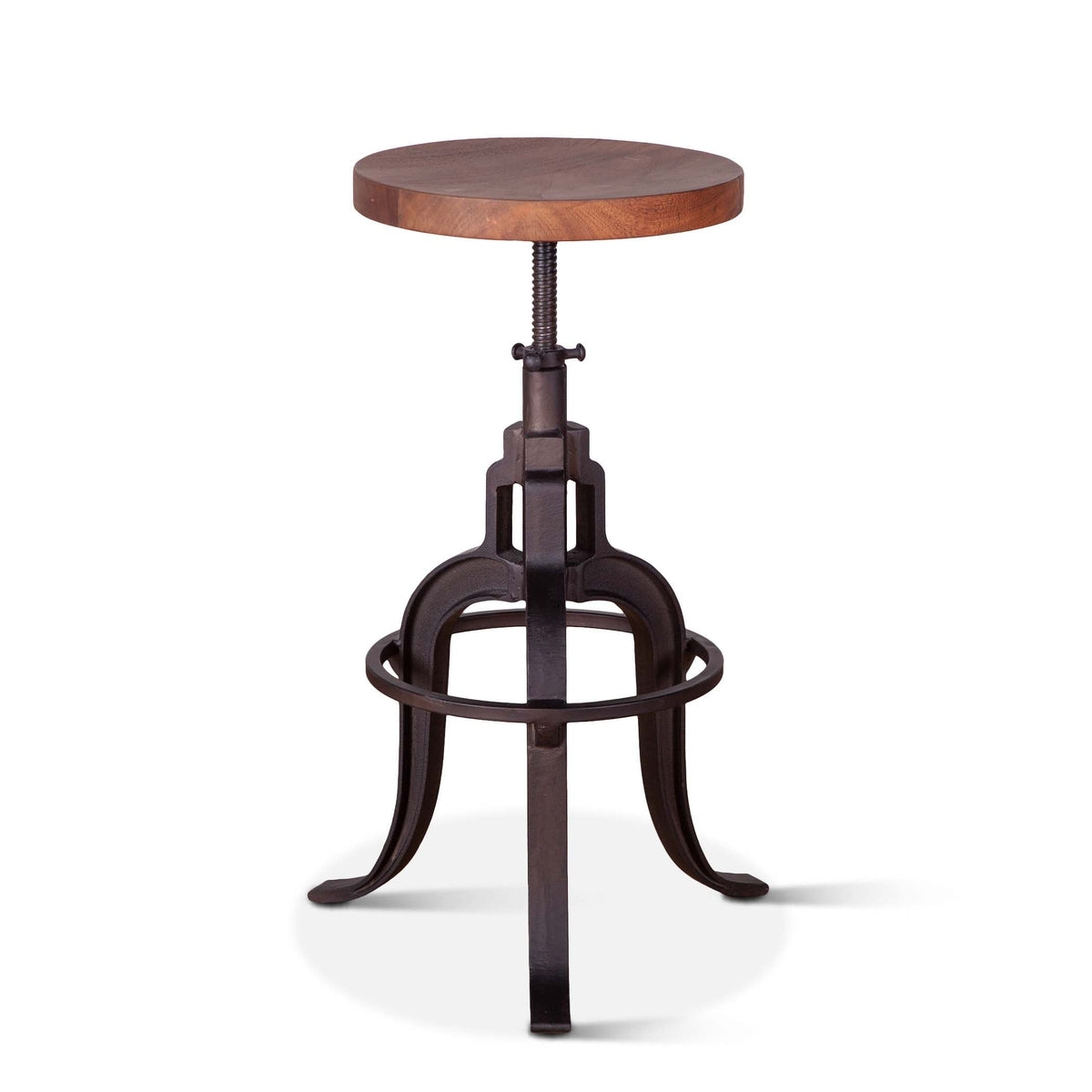 Organic Forge 14" Adjustable Stool in Raw Walnut - image 2