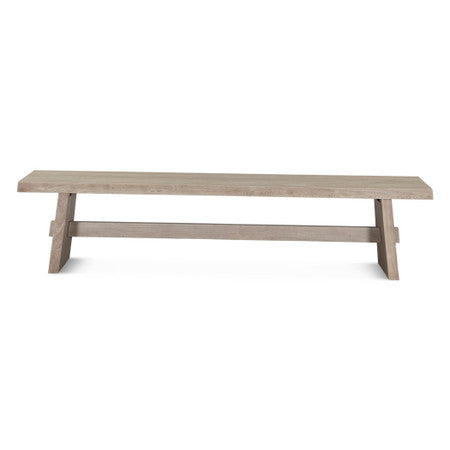 Piedmont 79" Dining Bench in Matte Driftwood