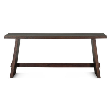 Piedmont 70" Console Table in Coffee Bean