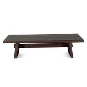 Piedmont 58" Coffee Table in Coffee Bean
