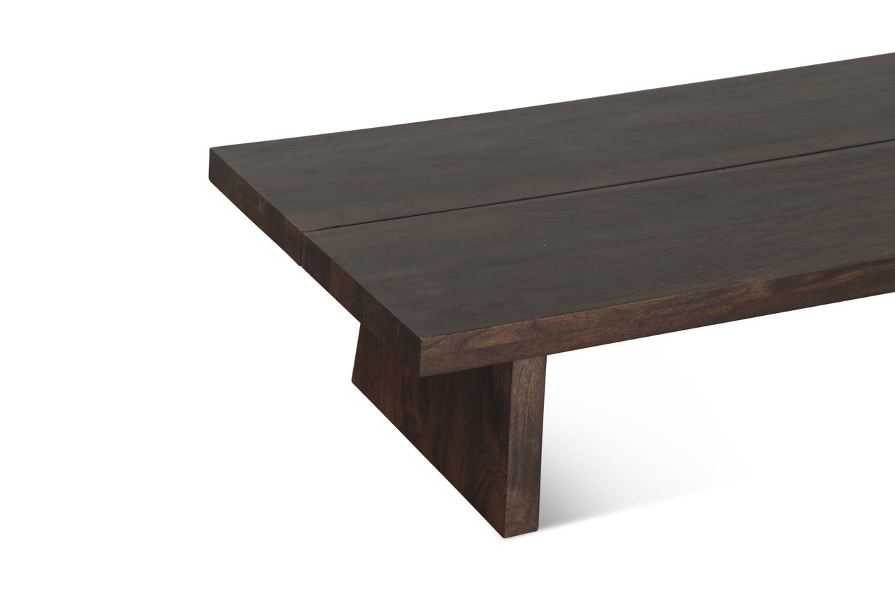 Piedmont 58" Coffee Table in Coffee Bean