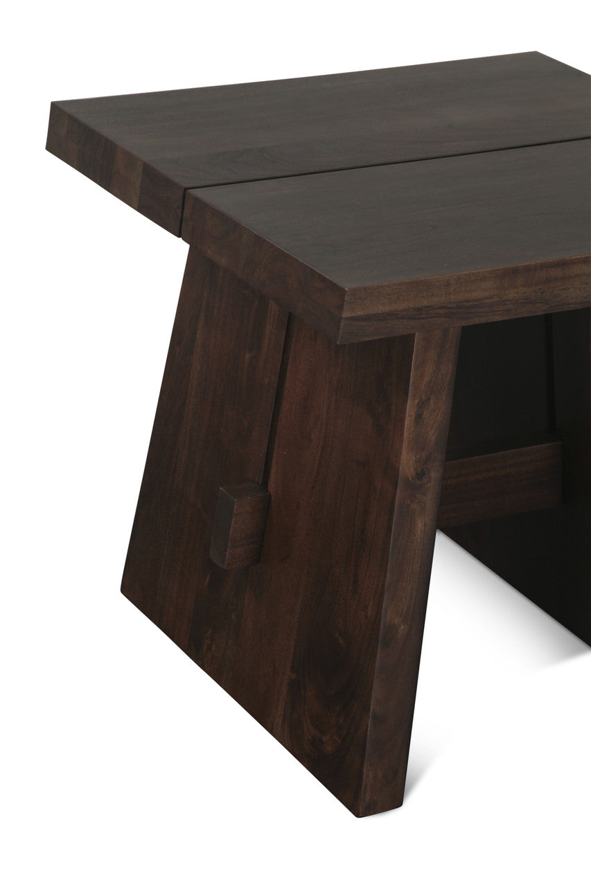 Piedmont 24" Side Table in Coffee Bean