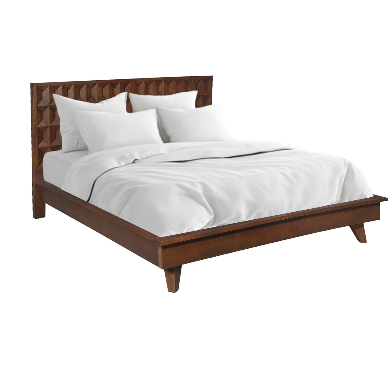Palermo King Bed in Royal Brown