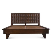 Palermo King Bed in Royal Brown