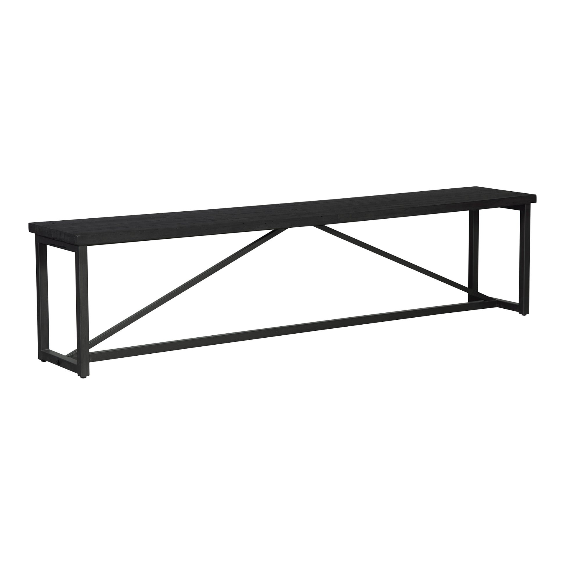 Sierra Bench Black by Moe's Home Collection - view 2