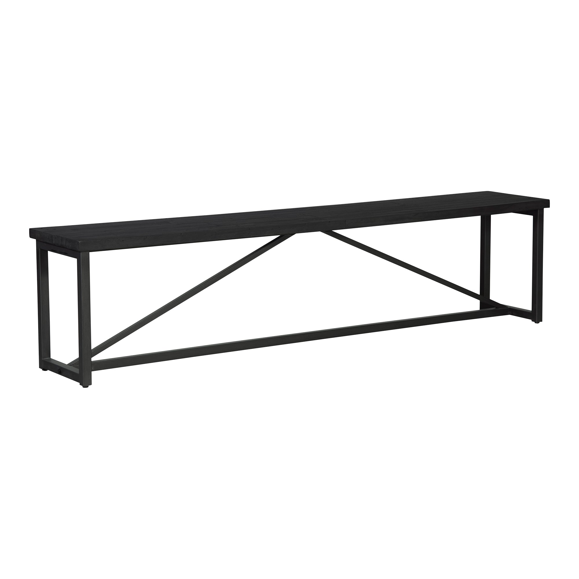 Sierra Bench Black by Moe's Home Collection - view 2