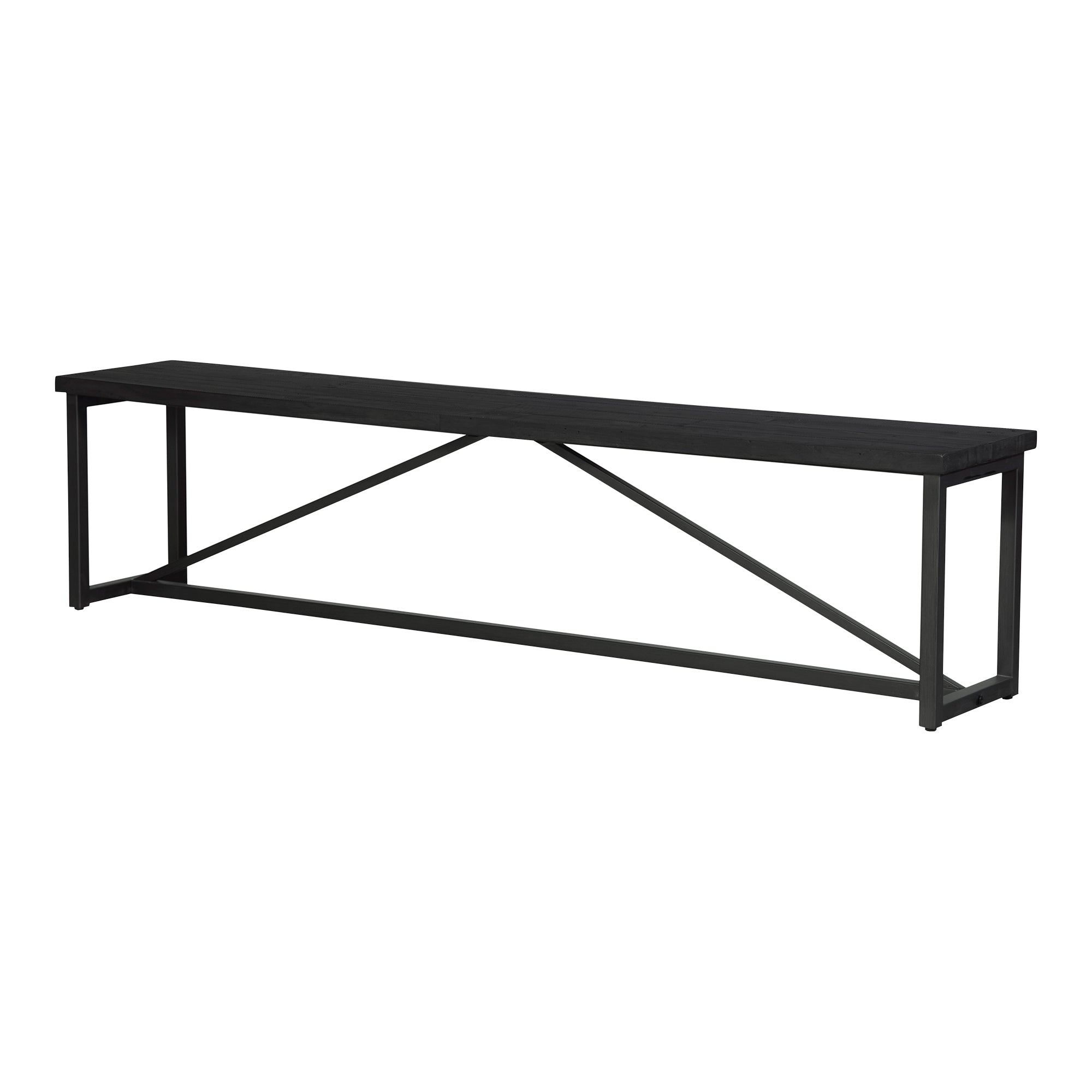 Sierra Bench Black by Moe's Home Collection - view 3