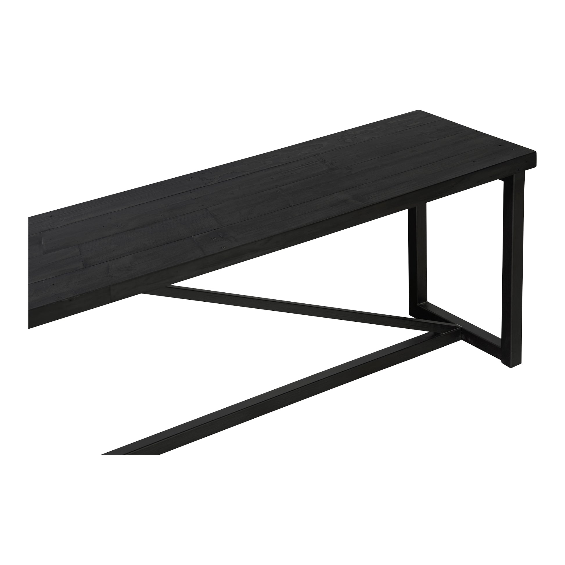 Sierra Bench Black by Moe's Home Collection - view 6