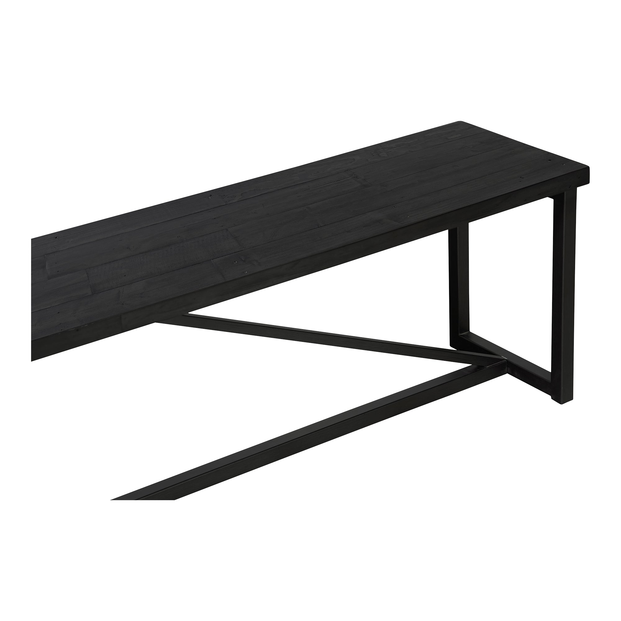 Sierra Bench Black by Moe's Home Collection - view 6